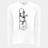 6411 - Next Level Unisex Sueded Long-Sleeve Crew Thumbnail
