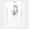 6411 - Next Level Unisex Sueded Long-Sleeve Crew Thumbnail