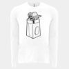 6411 - Next Level Unisex Sueded Long-Sleeve Crew Thumbnail