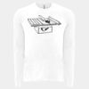 6411 - Next Level Unisex Sueded Long-Sleeve Crew Thumbnail