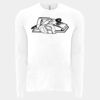 6411 - Next Level Unisex Sueded Long-Sleeve Crew Thumbnail
