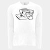 6411 - Next Level Unisex Sueded Long-Sleeve Crew Thumbnail