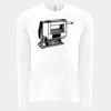 6411 - Next Level Unisex Sueded Long-Sleeve Crew Thumbnail