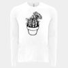 6411 - Next Level Unisex Sueded Long-Sleeve Crew Thumbnail