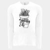 6411 - Next Level Unisex Sueded Long-Sleeve Crew Thumbnail
