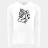 6411 - Next Level Unisex Sueded Long-Sleeve Crew Thumbnail