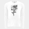 6411 - Next Level Unisex Sueded Long-Sleeve Crew Thumbnail