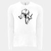 6411 - Next Level Unisex Sueded Long-Sleeve Crew Thumbnail
