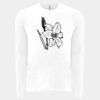6411 - Next Level Unisex Sueded Long-Sleeve Crew Thumbnail