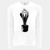 6411 - Next Level Unisex Sueded Long-Sleeve Crew Thumbnail