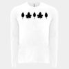 6411 - Next Level Unisex Sueded Long-Sleeve Crew Thumbnail