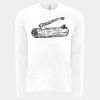 6411 - Next Level Unisex Sueded Long-Sleeve Crew Thumbnail