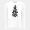 6411 - Next Level Unisex Sueded Long-Sleeve Crew Thumbnail