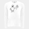 6411 - Next Level Unisex Sueded Long-Sleeve Crew Thumbnail