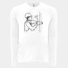 6411 - Next Level Unisex Sueded Long-Sleeve Crew Thumbnail