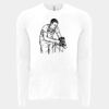 6411 - Next Level Unisex Sueded Long-Sleeve Crew Thumbnail