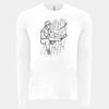 6411 - Next Level Unisex Sueded Long-Sleeve Crew Thumbnail