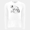 6411 - Next Level Unisex Sueded Long-Sleeve Crew Thumbnail
