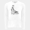 6411 - Next Level Unisex Sueded Long-Sleeve Crew Thumbnail