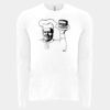 6411 - Next Level Unisex Sueded Long-Sleeve Crew Thumbnail