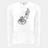 6411 - Next Level Unisex Sueded Long-Sleeve Crew Thumbnail