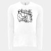 6411 - Next Level Unisex Sueded Long-Sleeve Crew Thumbnail