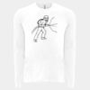 6411 - Next Level Unisex Sueded Long-Sleeve Crew Thumbnail