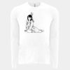 6411 - Next Level Unisex Sueded Long-Sleeve Crew Thumbnail