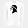 6411 - Next Level Unisex Sueded Long-Sleeve Crew Thumbnail