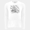 6411 - Next Level Unisex Sueded Long-Sleeve Crew Thumbnail