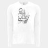 6411 - Next Level Unisex Sueded Long-Sleeve Crew Thumbnail