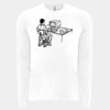 6411 - Next Level Unisex Sueded Long-Sleeve Crew Thumbnail