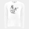 6411 - Next Level Unisex Sueded Long-Sleeve Crew Thumbnail