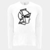 6411 - Next Level Unisex Sueded Long-Sleeve Crew Thumbnail