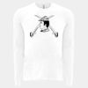 6411 - Next Level Unisex Sueded Long-Sleeve Crew Thumbnail