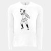6411 - Next Level Unisex Sueded Long-Sleeve Crew Thumbnail