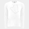 6411 - Next Level Unisex Sueded Long-Sleeve Crew Thumbnail