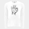 6411 - Next Level Unisex Sueded Long-Sleeve Crew Thumbnail