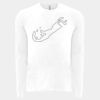 6411 - Next Level Unisex Sueded Long-Sleeve Crew Thumbnail