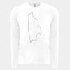 6411 - Next Level Unisex Sueded Long-Sleeve Crew Thumbnail