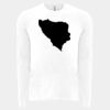 6411 - Next Level Unisex Sueded Long-Sleeve Crew Thumbnail