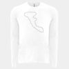 6411 - Next Level Unisex Sueded Long-Sleeve Crew Thumbnail