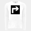 6411 - Next Level Unisex Sueded Long-Sleeve Crew Thumbnail