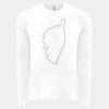 6411 - Next Level Unisex Sueded Long-Sleeve Crew Thumbnail