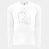 6411 - Next Level Unisex Sueded Long-Sleeve Crew Thumbnail