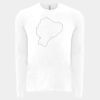 6411 - Next Level Unisex Sueded Long-Sleeve Crew Thumbnail
