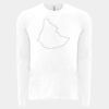 6411 - Next Level Unisex Sueded Long-Sleeve Crew Thumbnail