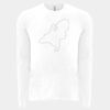 6411 - Next Level Unisex Sueded Long-Sleeve Crew Thumbnail