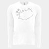 6411 - Next Level Unisex Sueded Long-Sleeve Crew Thumbnail