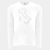 6411 - Next Level Unisex Sueded Long-Sleeve Crew Thumbnail